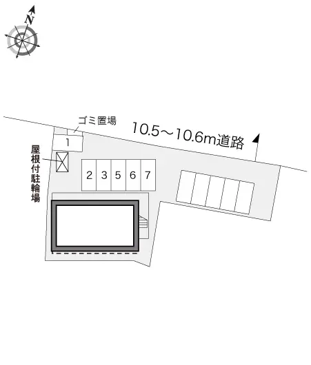 ★手数料０円★佐倉市上座　月極駐車場（LP）